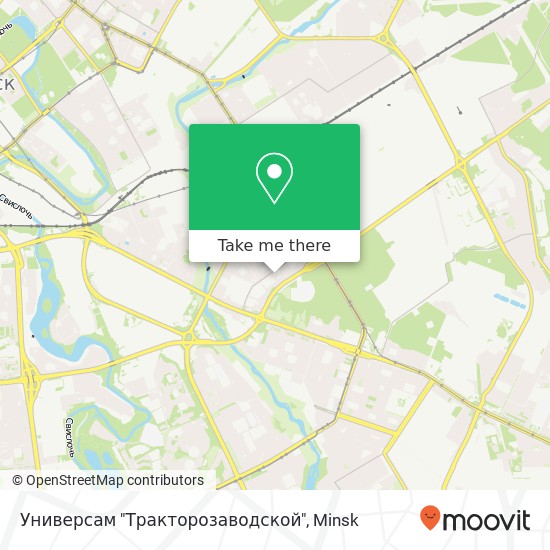 Универсам "Тракторозаводской" map