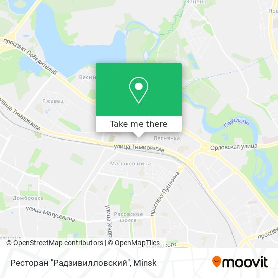 Ресторан "Радзивилловский" map