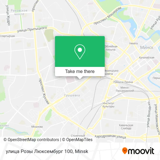 улица Розы Люксембург 100 map