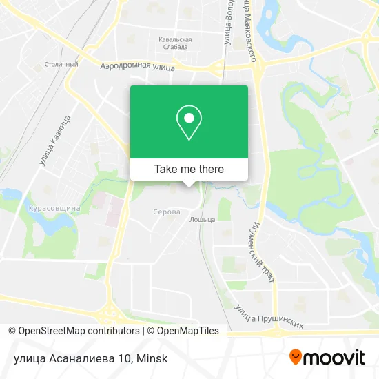 улица Асаналиева 10 map