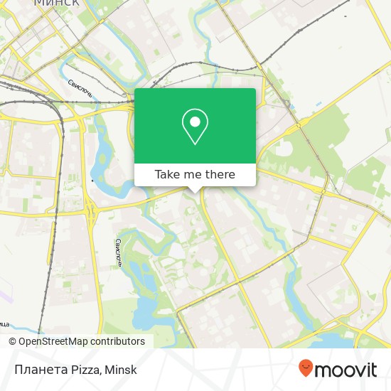 Планета Pizza map