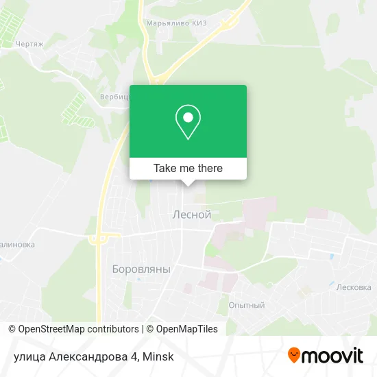 улица Александрова 4 map
