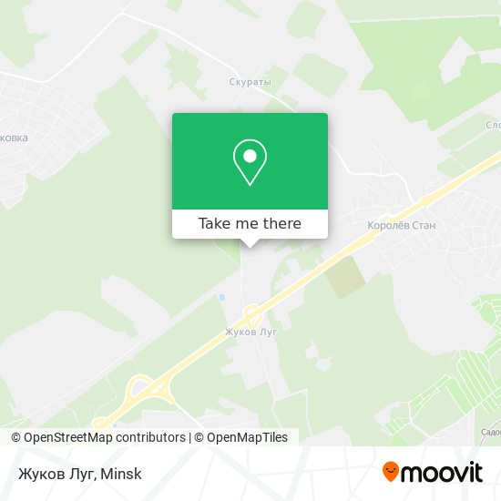Жуков Луг map