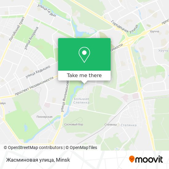 Жасминовая улица map