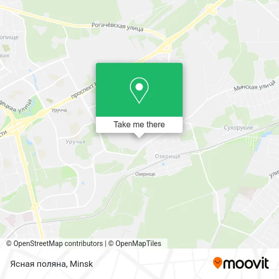 Ясная поляна map