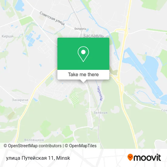 улица Путейская 11 map