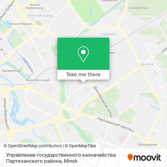 Управление государственного казначейства Партизанского района map