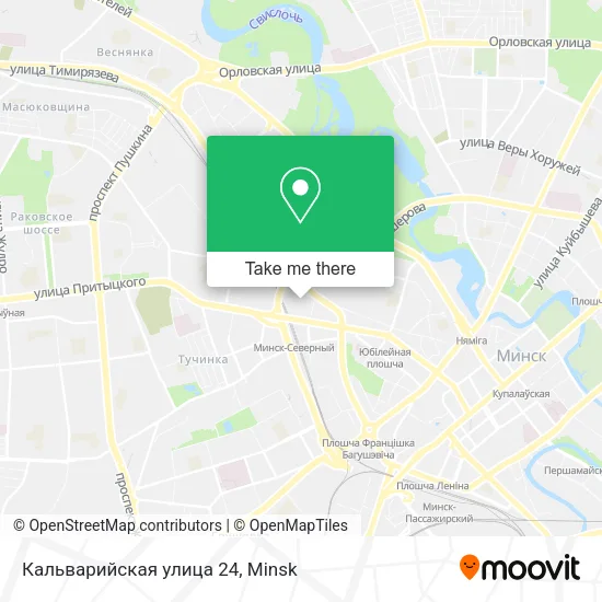 Кальварийская улица 24 map