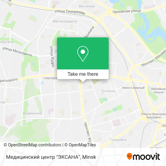 Медицинский центр "ЭКСАНА" map