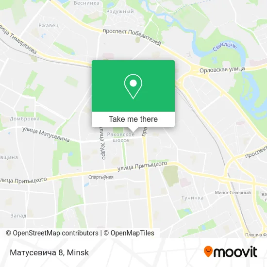 Матусевича 8 map