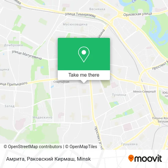 Амрита, Раковский Кирмаш map