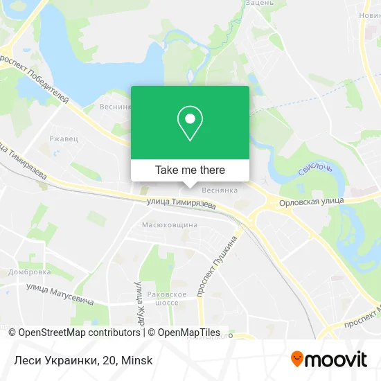 Леси Украинки, 20 map