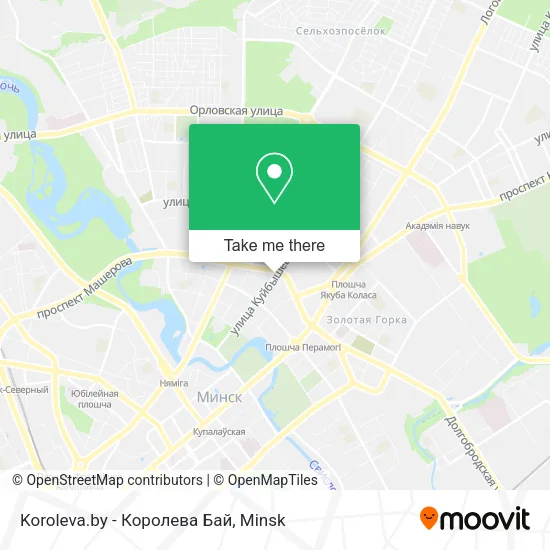 Koroleva.by - Королева Бай map