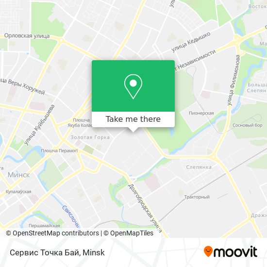 Сервис Точка Бай map