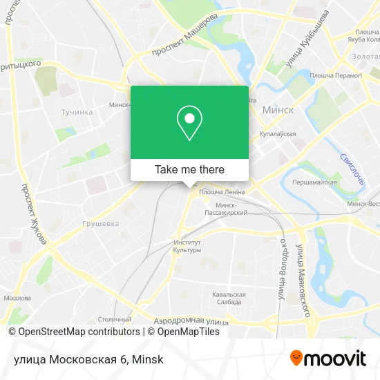 улица Московская 6 map