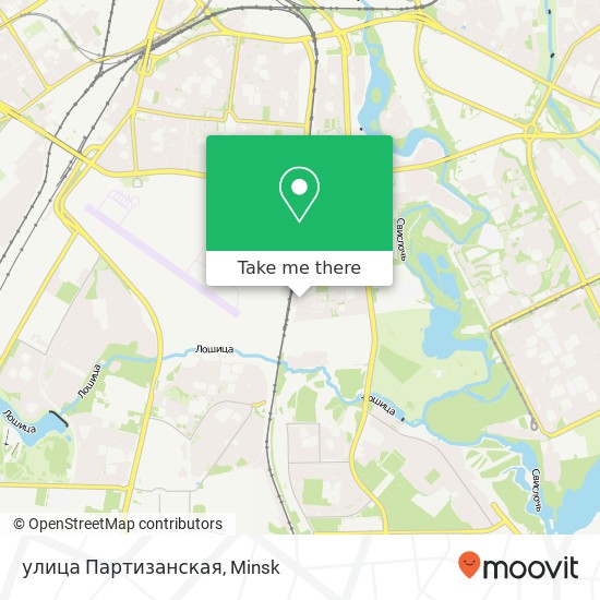 улица Партизанская map