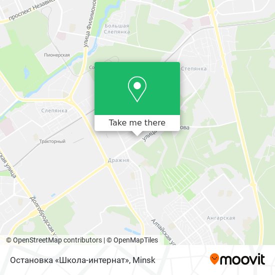 Остановка «Школа-интернат» map