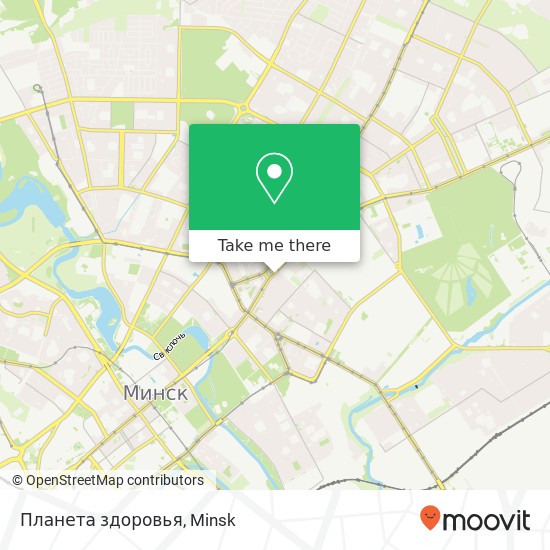 Планета здоровья map