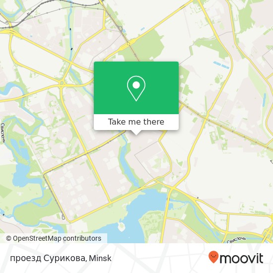 проезд Сурикова map