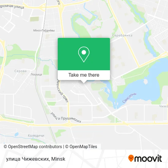 улица Чижевских map