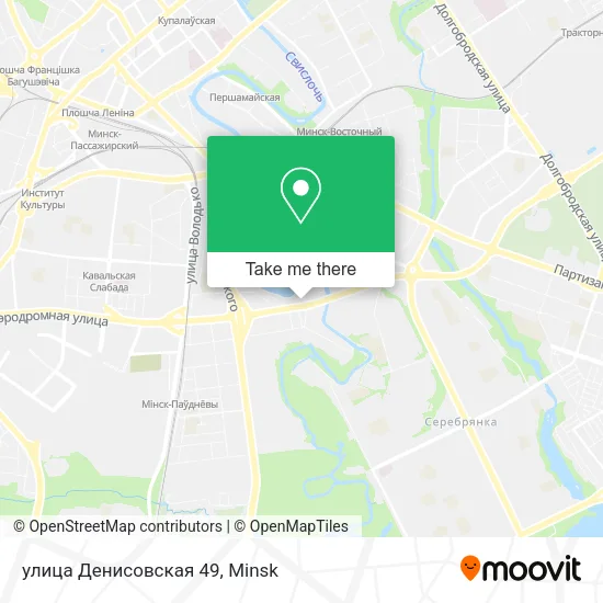 улица Денисовская 49 map