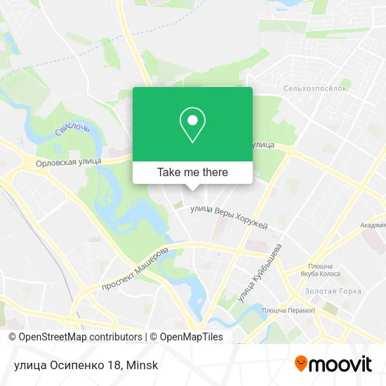 улица Осипенко 18 map