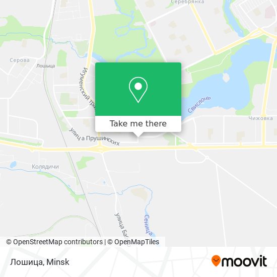 Лошица map