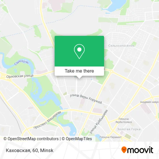 Каховская, 60 map