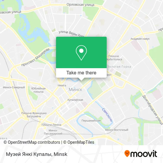 Музей Янкі Купалы map