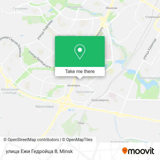 улица Ежи Гедройца 8 map