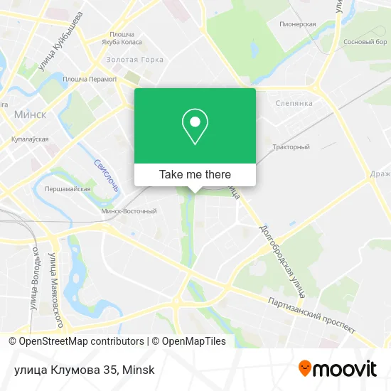 улица Клумова 35 map