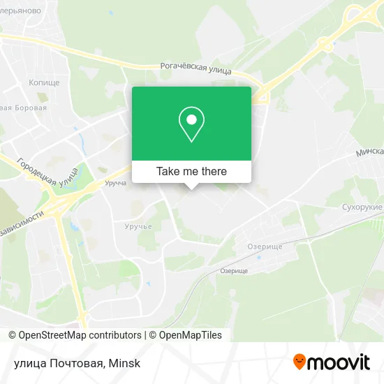 улица Почтовая map