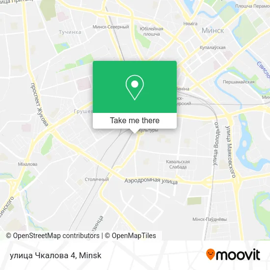 улица Чкалова 4 map