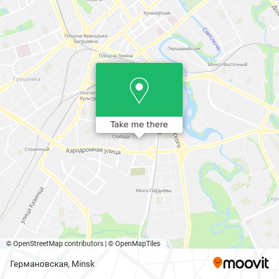 Германовская map
