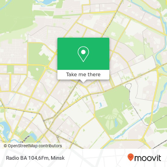 Radio BA 104,6Fm map