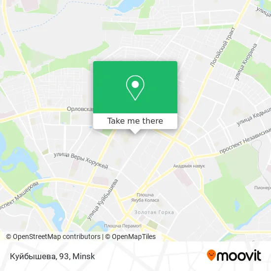 Куйбышева, 93 map