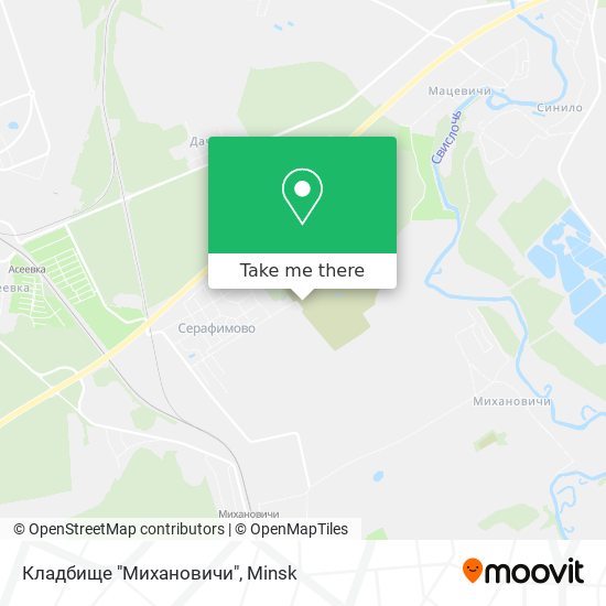 Кладбище "Михановичи" map