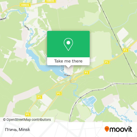 Птичь map