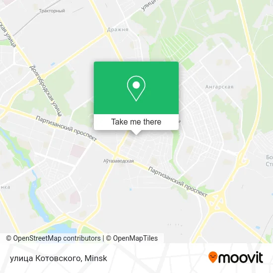 улица Котовского map