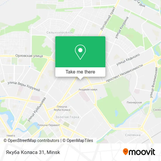 Якуба Коласа 31 map