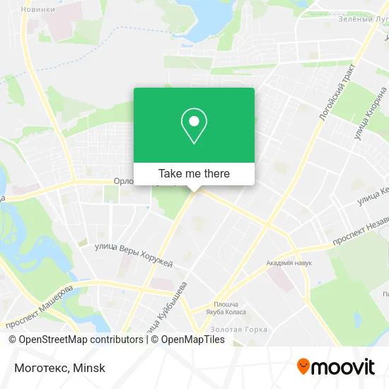 Моготекс map
