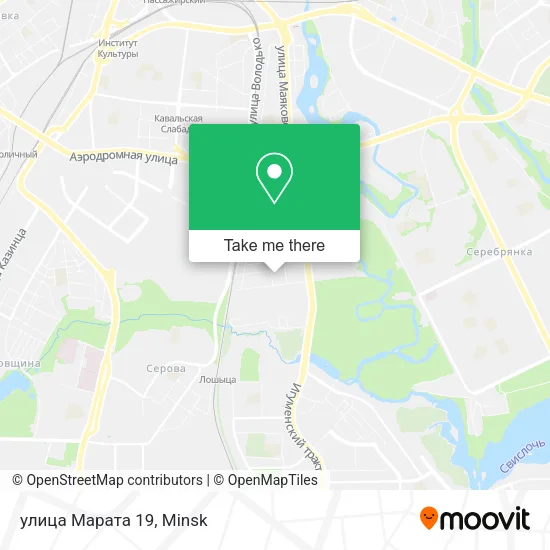 улица Марата 19 map