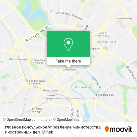 главное консульское управление министерства иностранных дел map