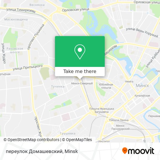 переулок Домашевский map