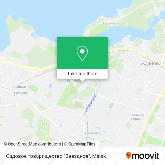 Садовое товарищество "Звездное" map