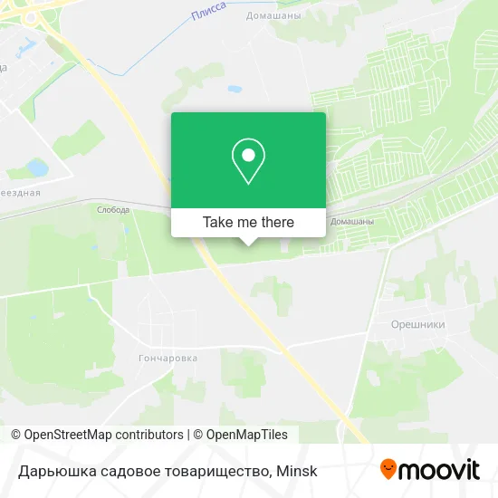 Дарьюшка садовое товарищество map