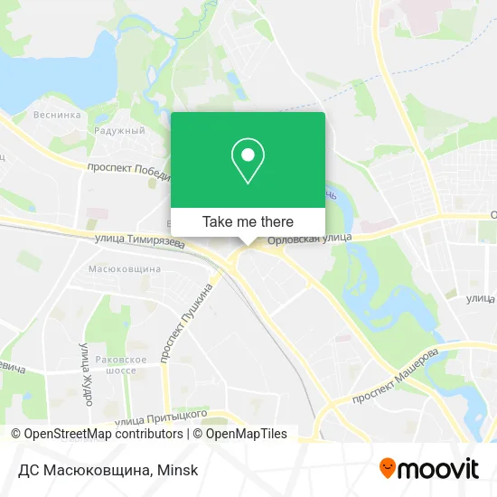 ДС Масюковщина map