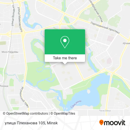 улица Плеханова 105 map