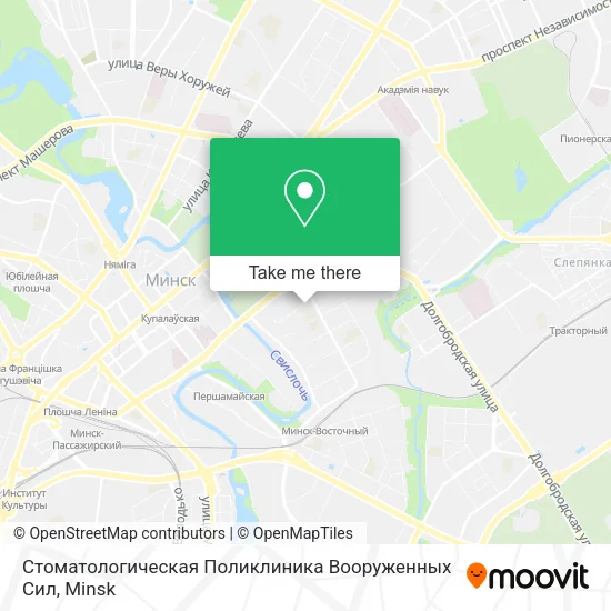 Стоматологическая Поликлиника Вооруженных Сил map