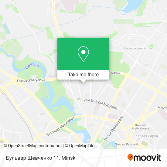 Бульвар Шевченко 11 map